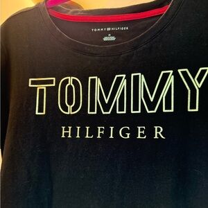 Tommy Hilfiger Black midi dress